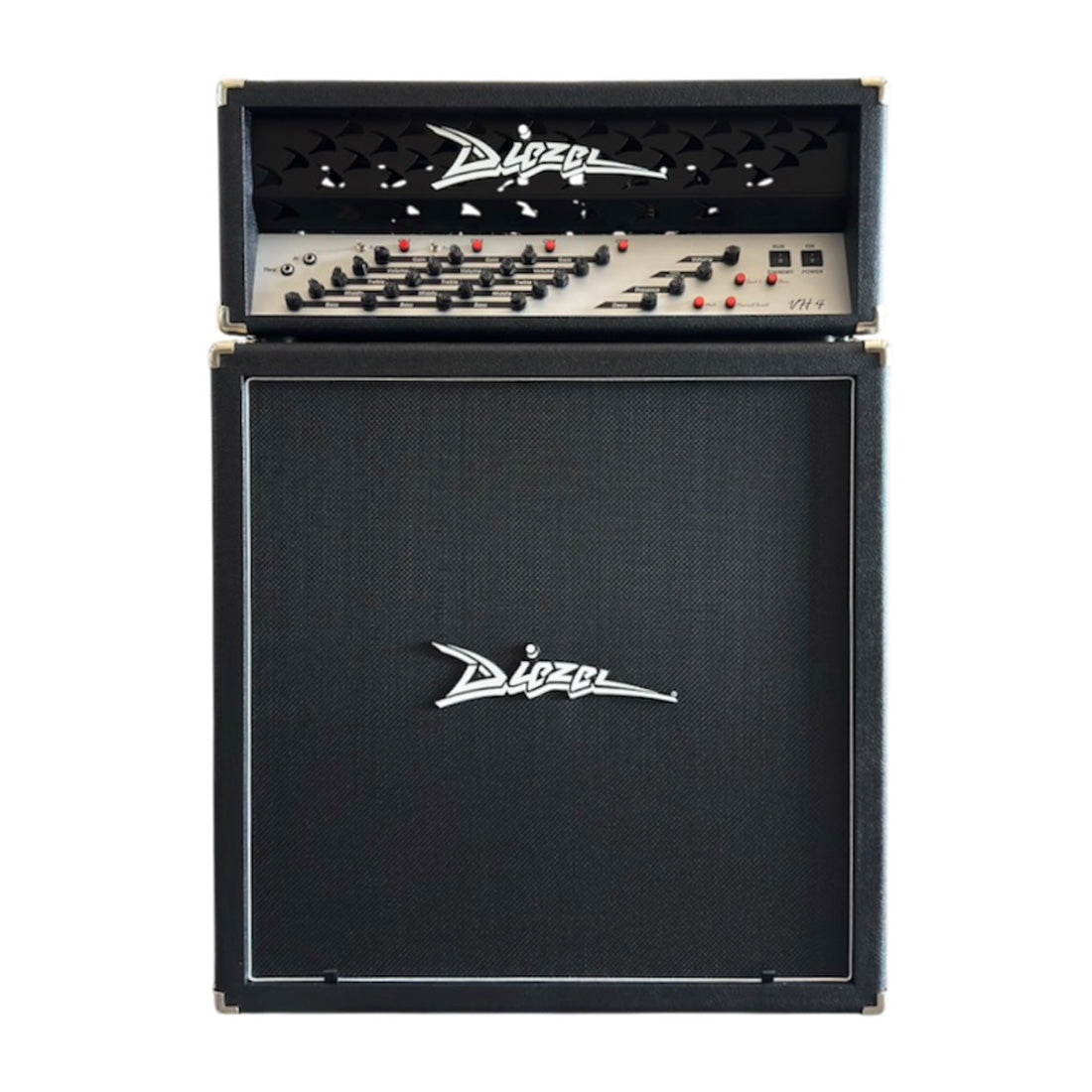 Diezel VH4 音箱頭＋Front-loaded 4×12 箱體｜100W 四聲道全真空管