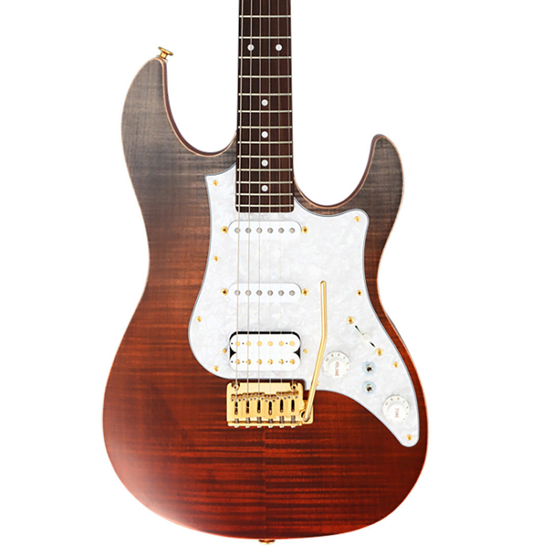 Fujigen Super Strat 電吉他 EOS2-FM-R/RKG