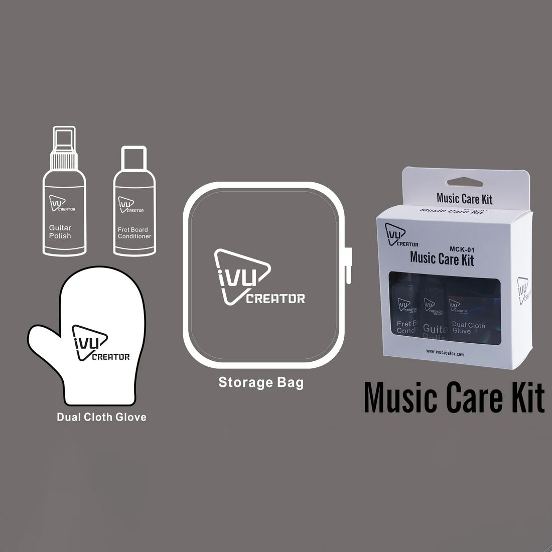 IVU CREATOR MUSIC CARE KIT吉他保養組