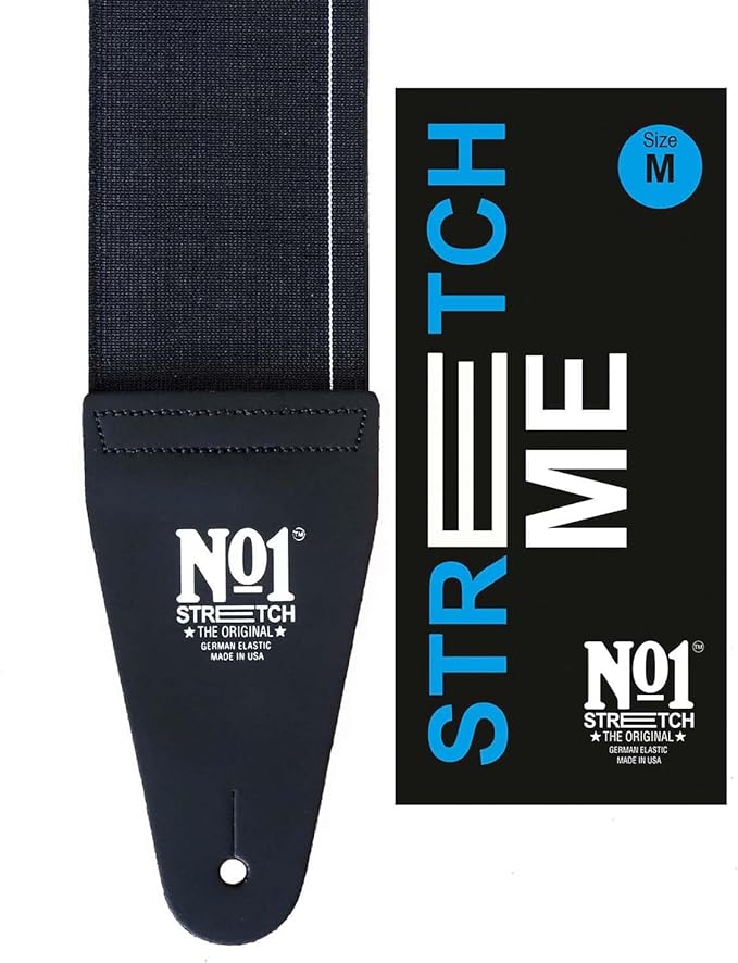 No1 Stretch Guitar Strap M 彈力減壓背帶