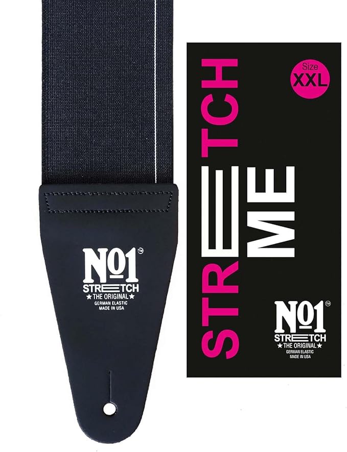 No1 Stretch Guitar Strap XXL 彈力減壓背帶