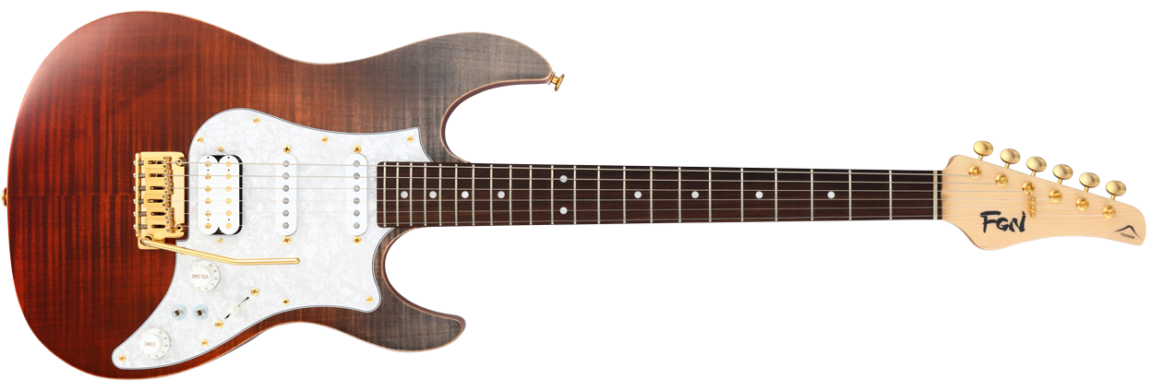 Fujigen Super Strat 電吉他 EOS2-FM-R/RKG