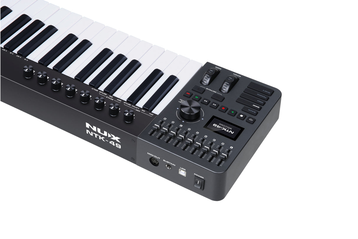 NUX NTK-49 MIDI Keyboard Controller