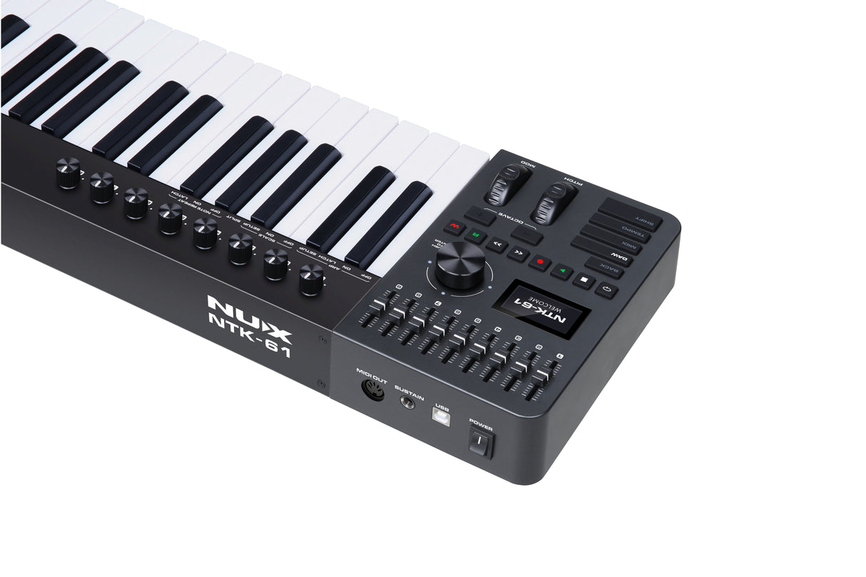 NUX NTK-61 MIDI Keyboard Controller